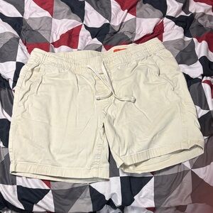 St John’s Bay Cream Casual Drawstring Shorts